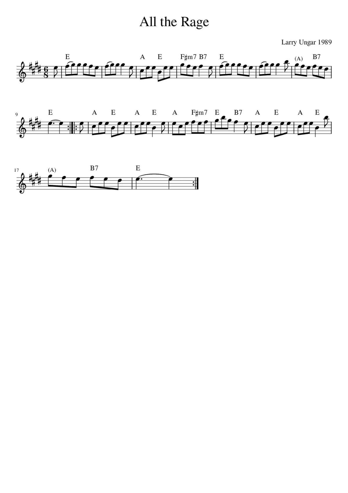 All the Rage - Page 1