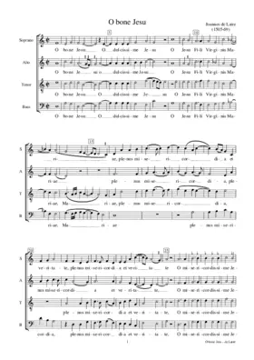 O bone Jesu