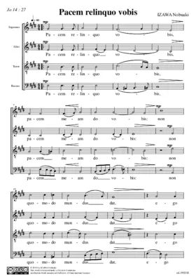Pacem relinquo vobis