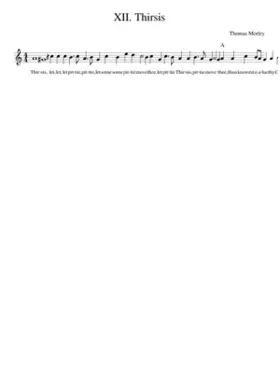 XII. Thirsis