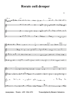 Rorate cœli desuper (tr91)