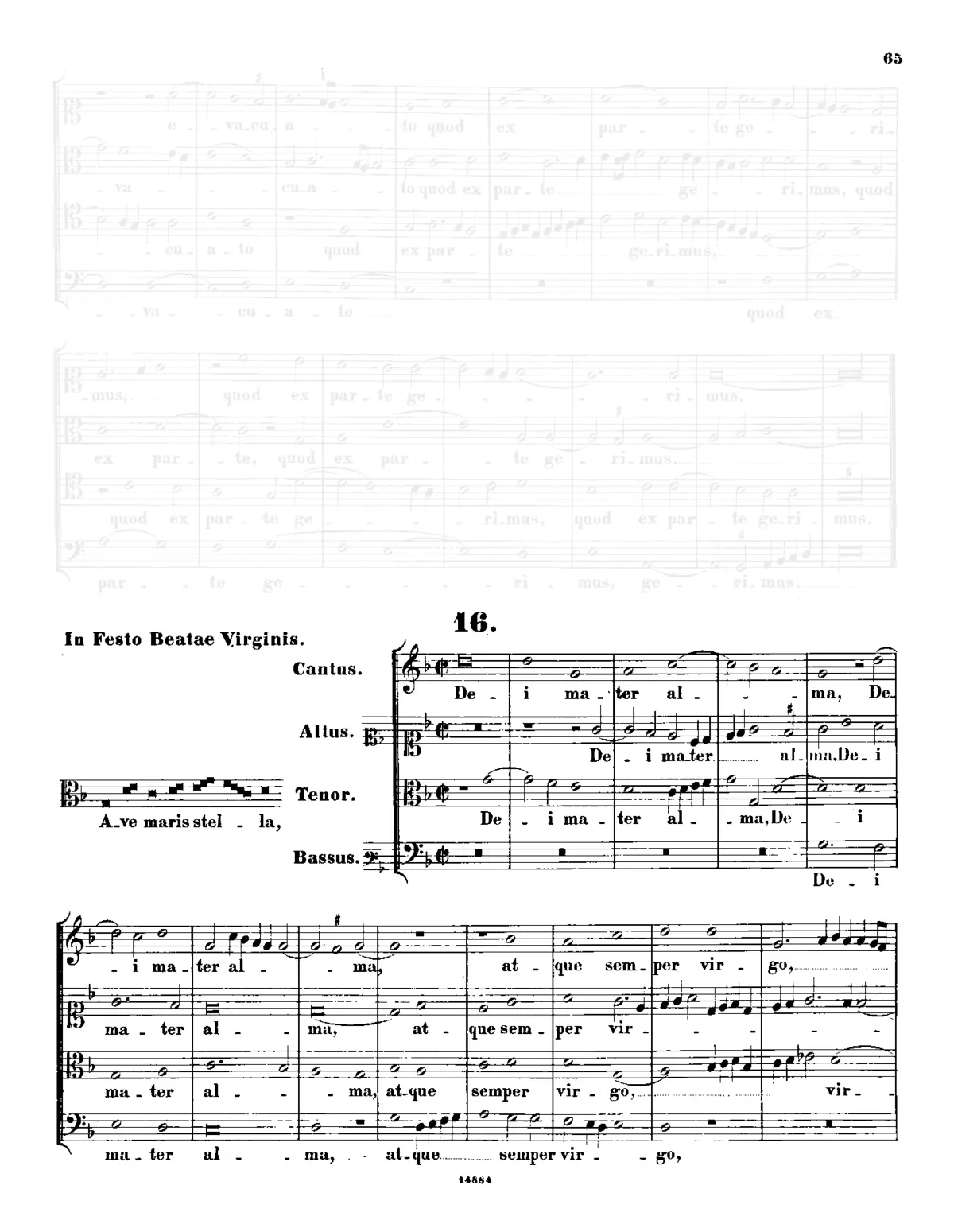 Ave maris stella - Page 1