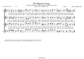 The Pilgrim's Song