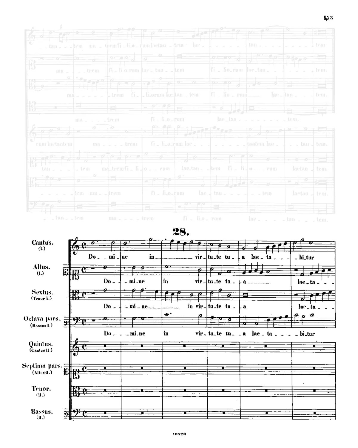 Domine in virtute tua - Page 1