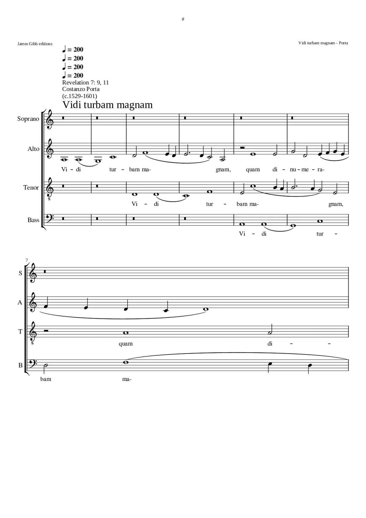 Vidi turbam magnam - Page 1