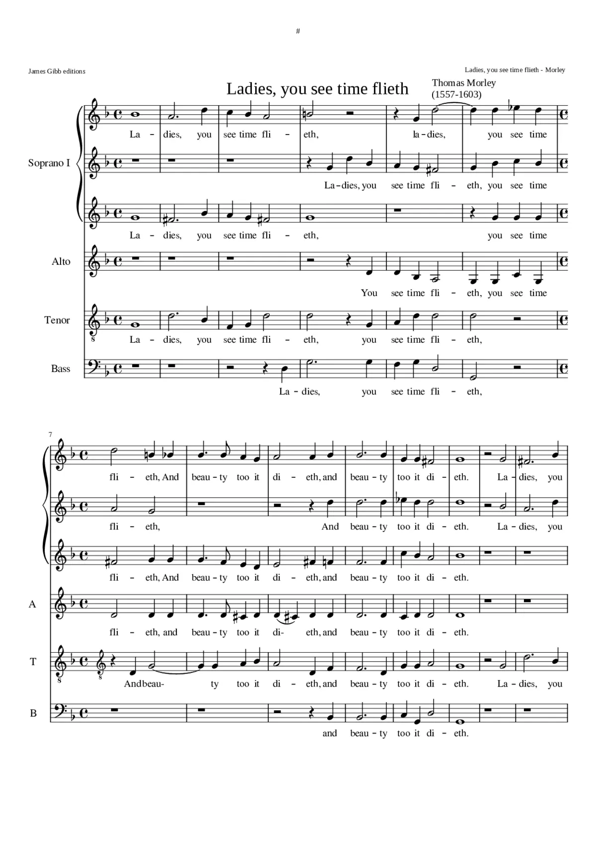 Ladies you see time flieth - Page 1