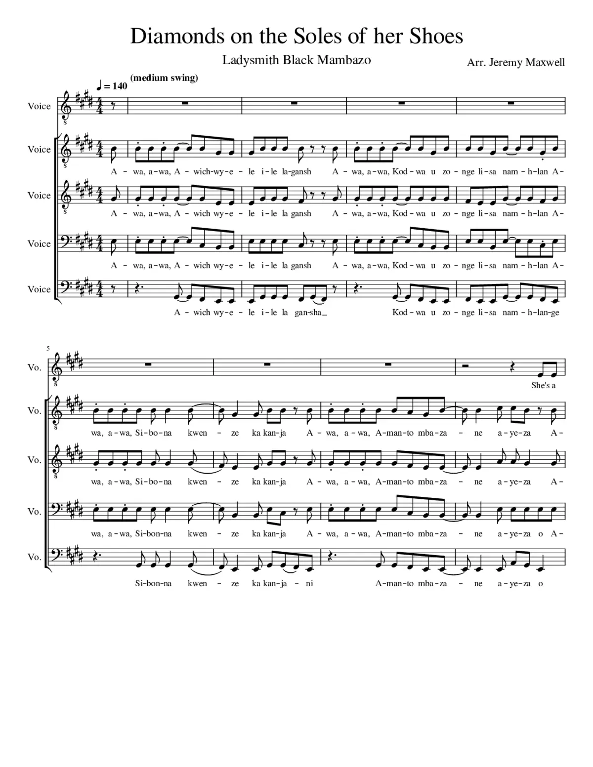 diamonds on the soles of her shoes - Page 1