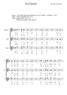 Io ti lascio stolto mondo