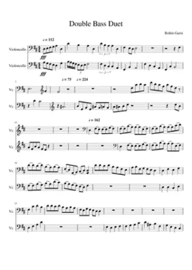 Double Bass Duet