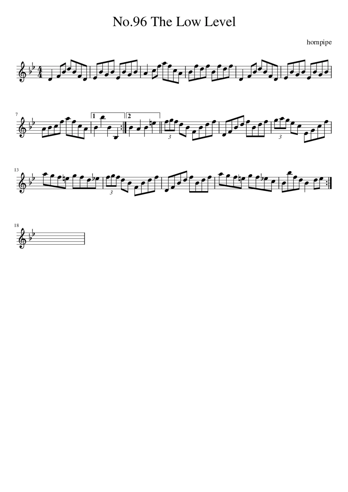 No.96 The Low Level - Page 1