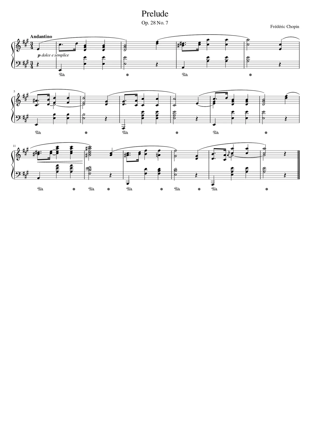 Preludes Op.28 - Page 1
