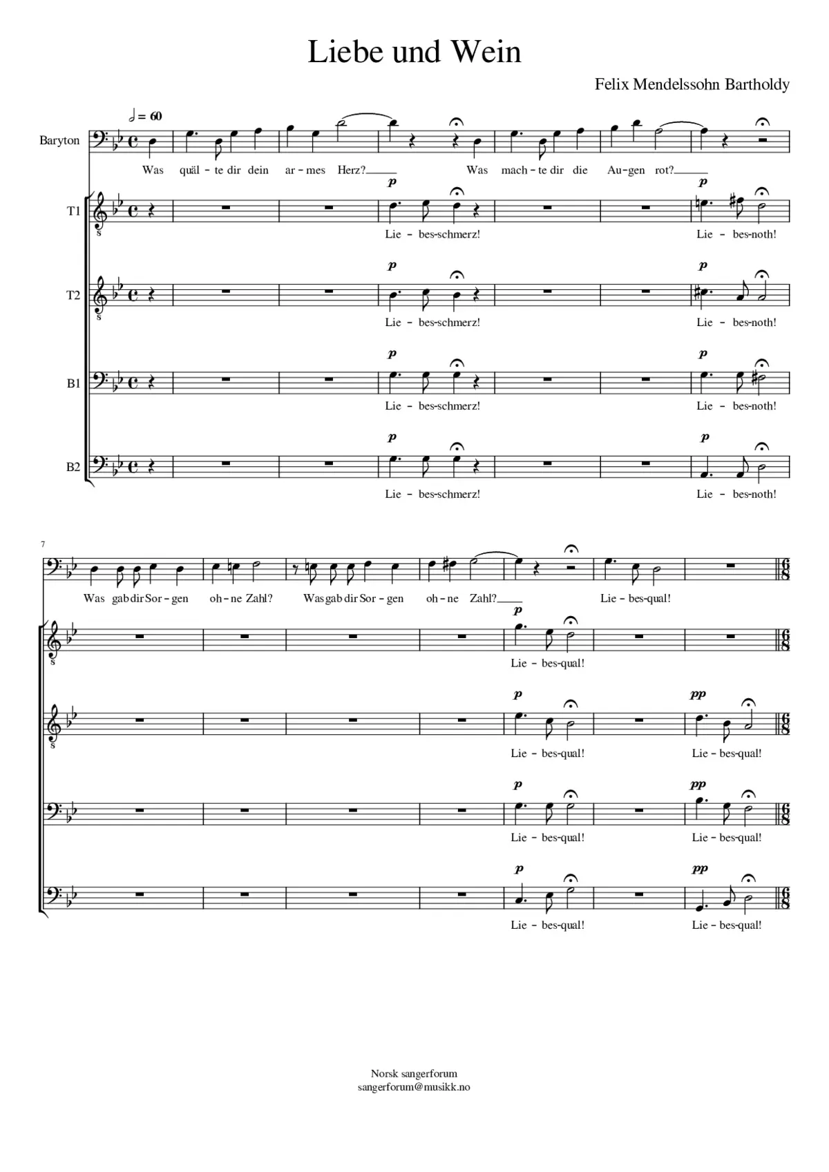 Liebe und Wein - Page 1