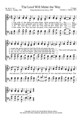 The Lord Will Make the Way