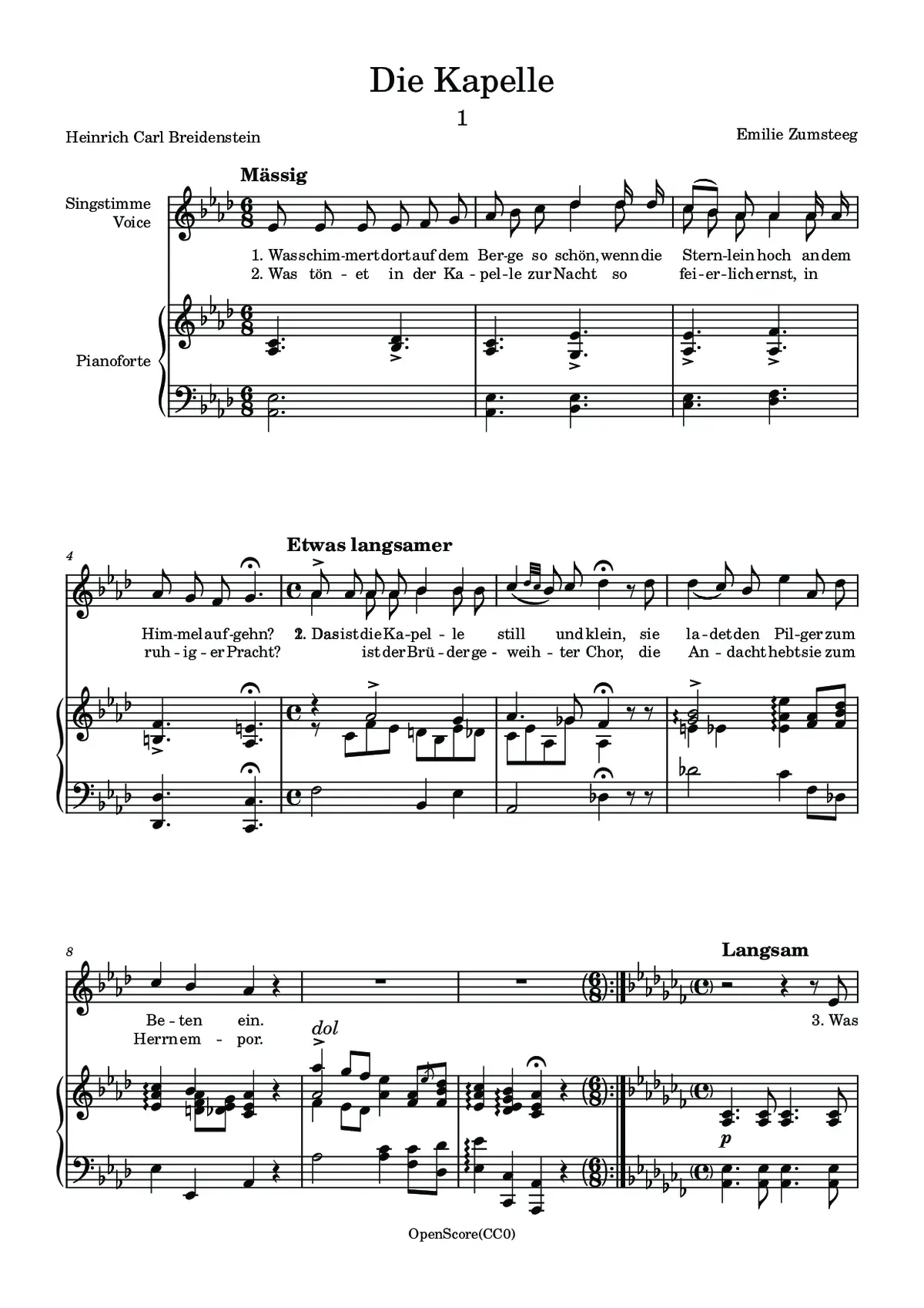 Die Kapelle - Page 1