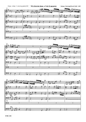 Wie bist du denn, O Gott