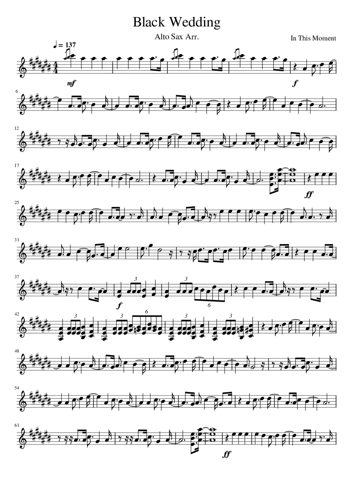 black wedding - Page 1