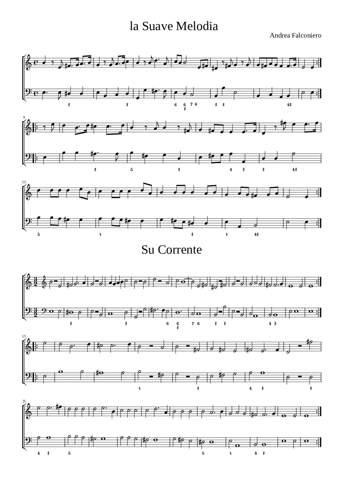 La suave melodia - Page 1