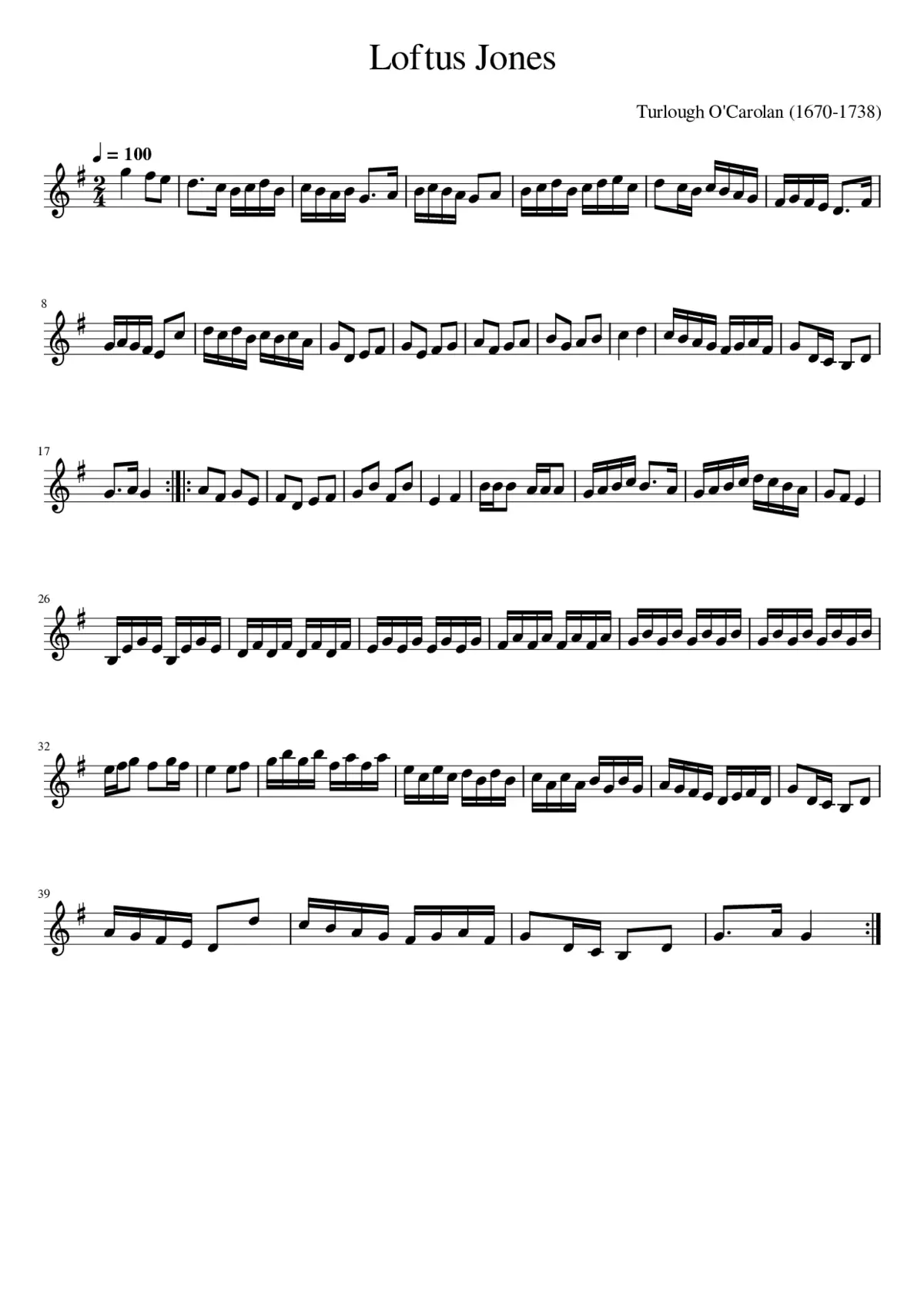 Loftus Jones - Page 1