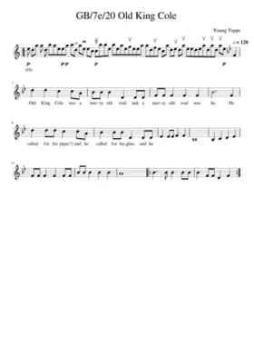 GB/7e/20 Old King Cole