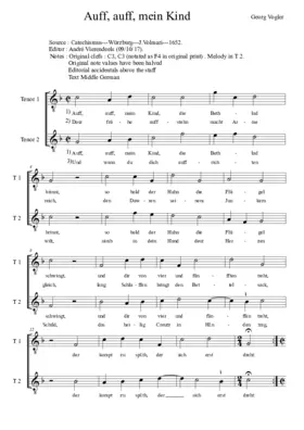 Auff, auff mein Kind