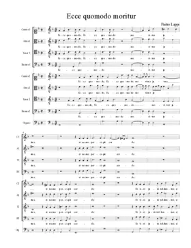 Ecce quomodo moritur