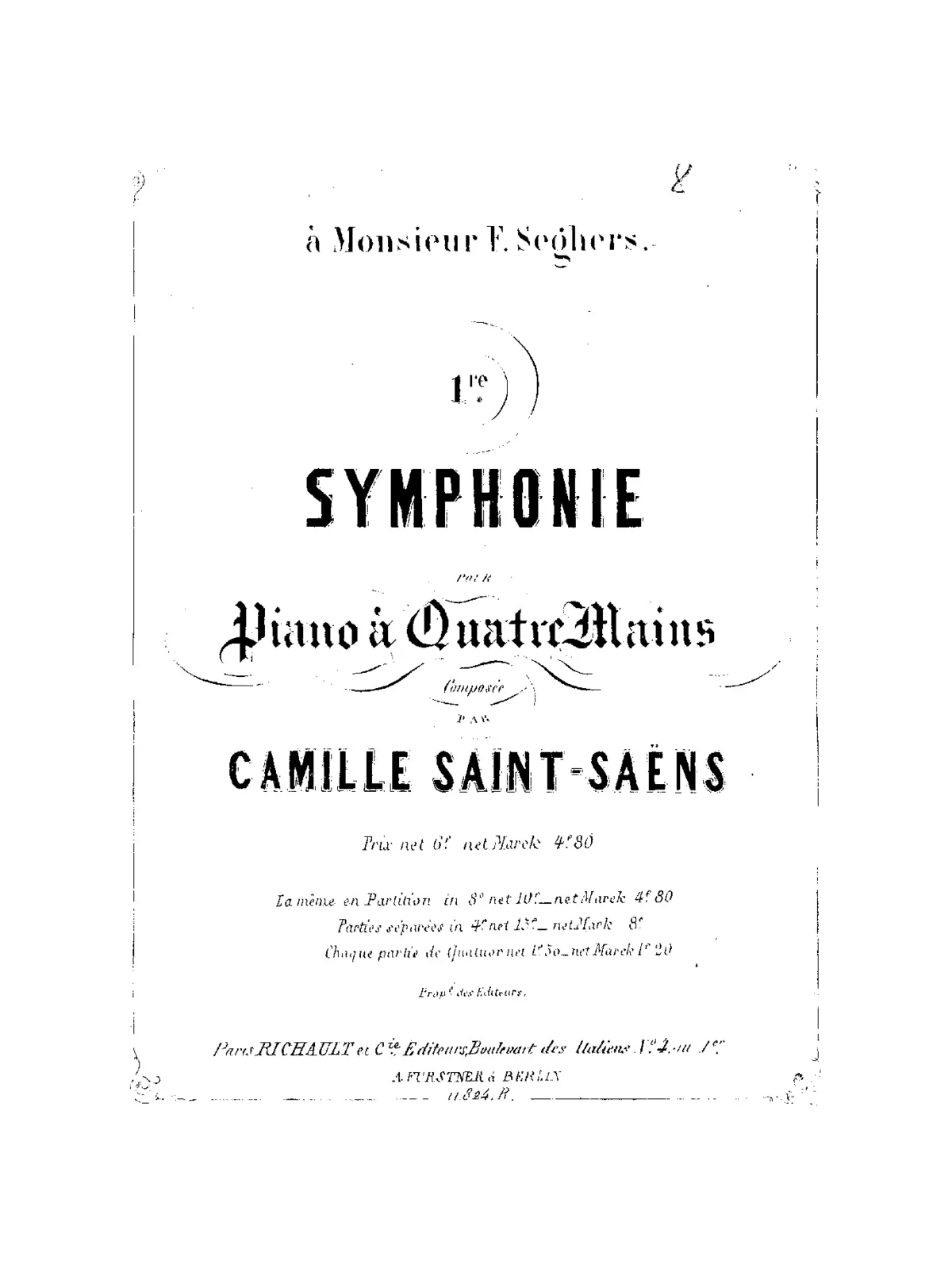 Symphony No.1 - Page 1