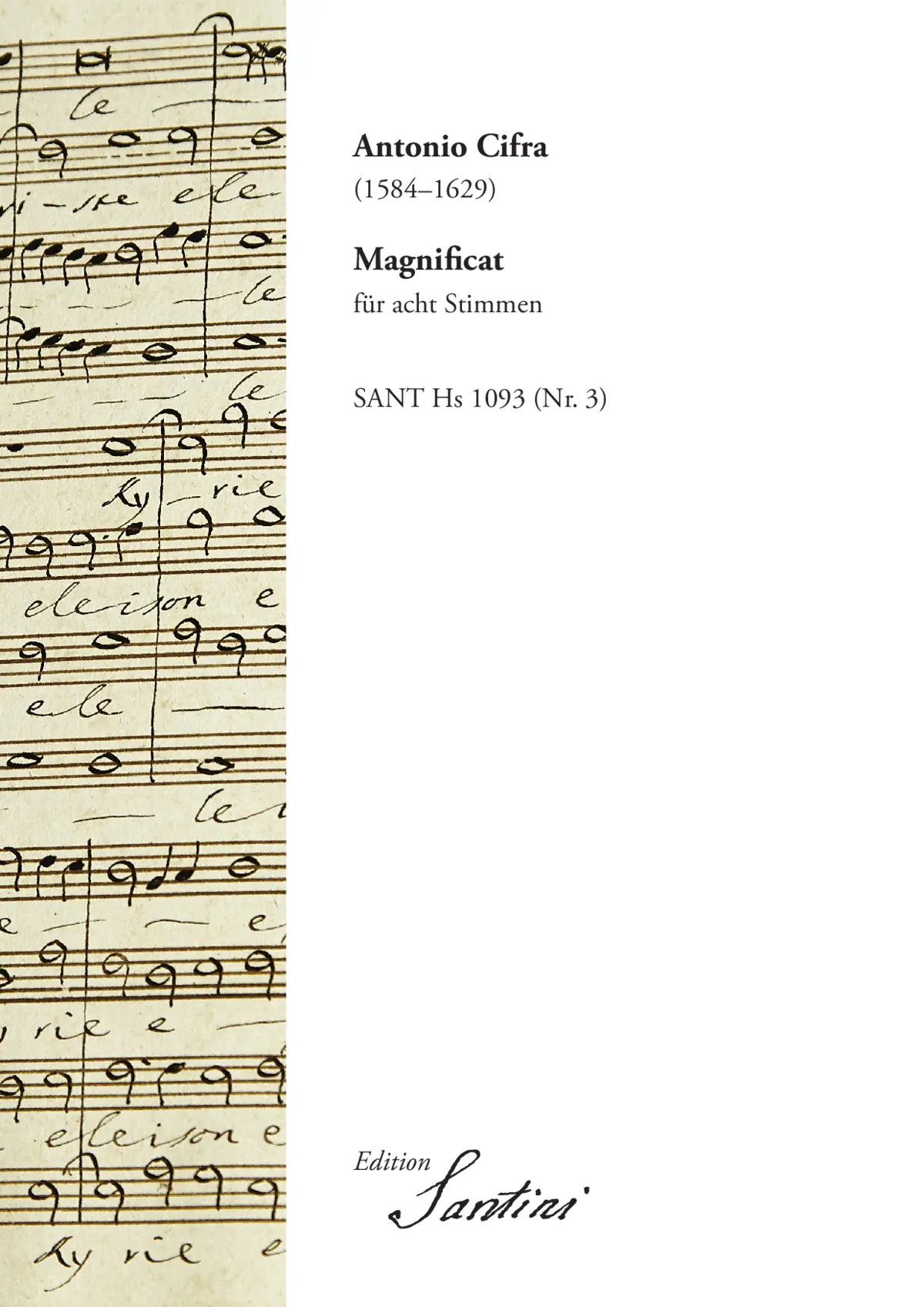 Magnificat (SANT Hs 1093-3) - Page 1