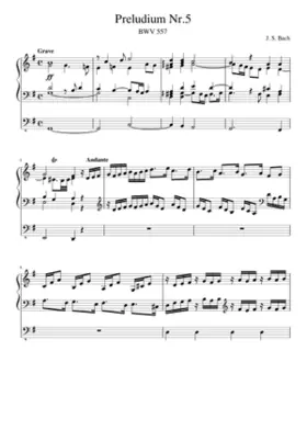 8 Kleine Präludien und Fugen BWV 553-560