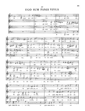 Ego sum panis vivus
