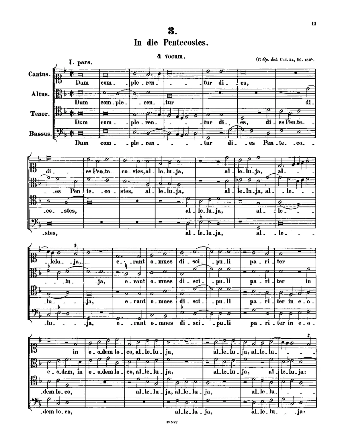 Dum complerentur - Page 1