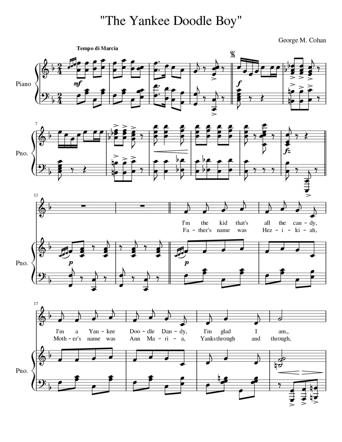 the yankee doodle boy - Page 1