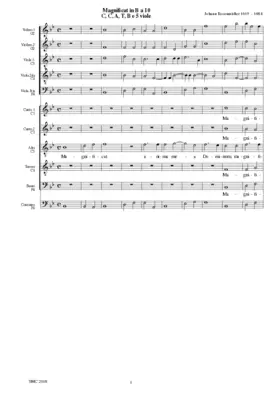 Magnificat in B