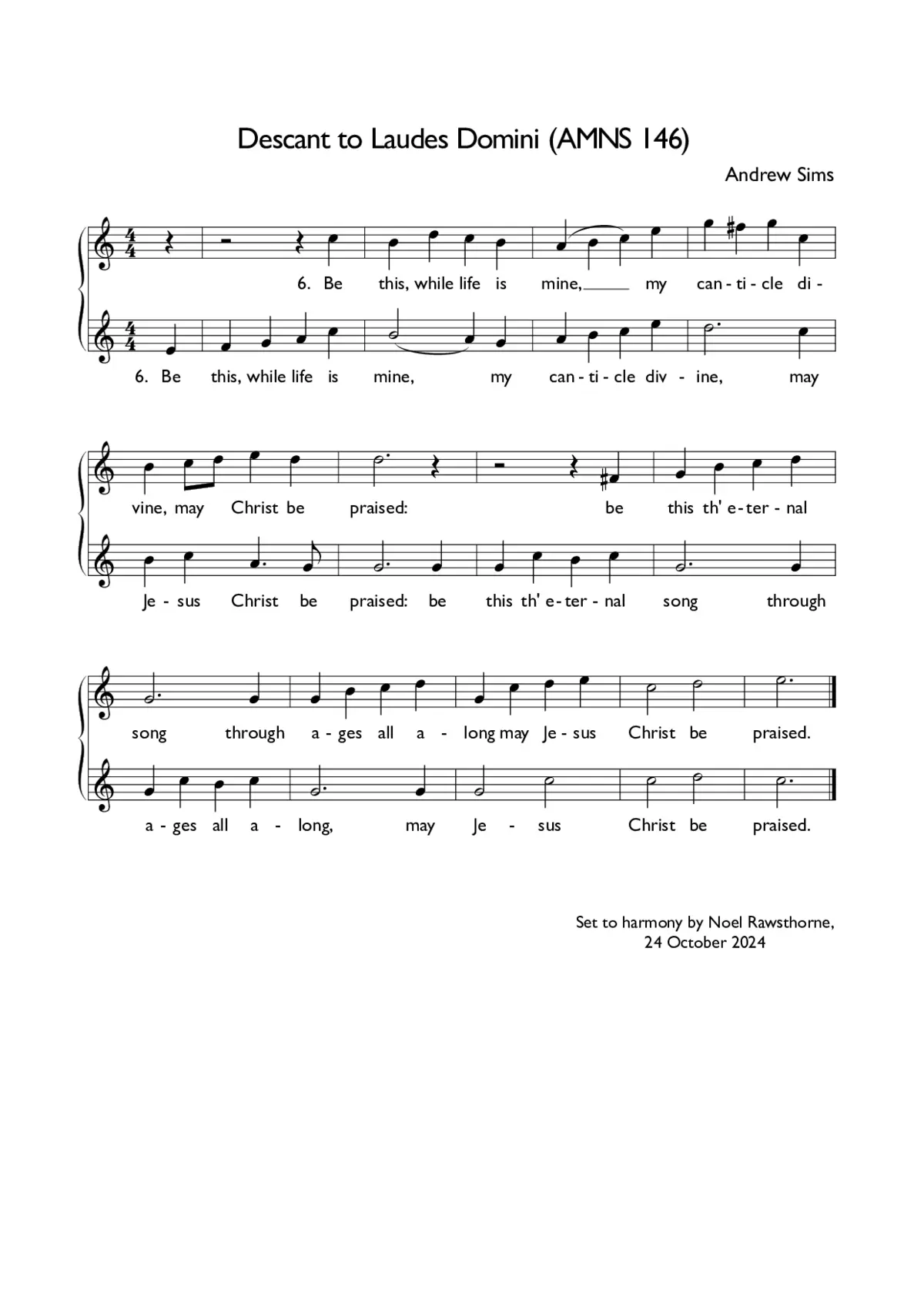 Laudes Domini - Page 1