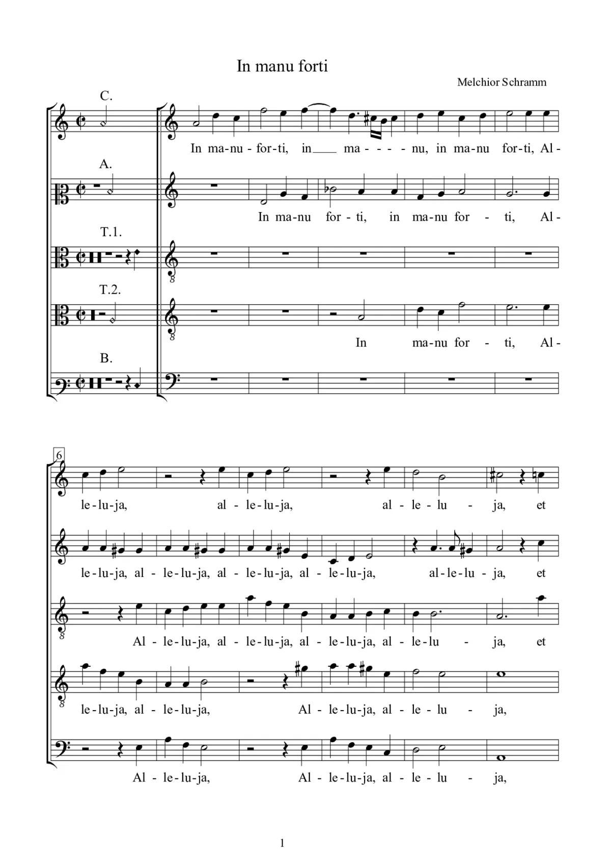 In manu forti - Page 1