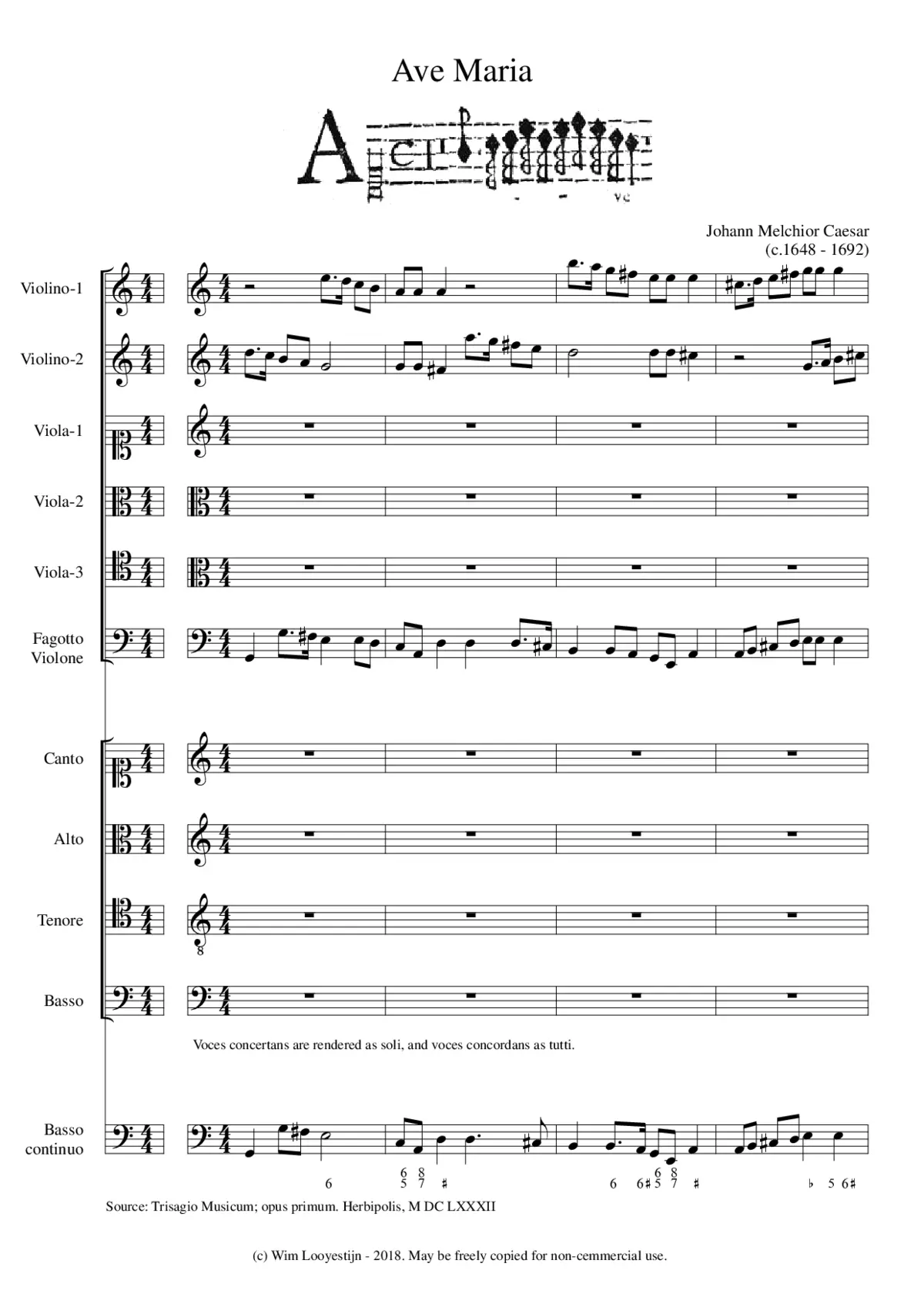 Ave Maria - Page 1