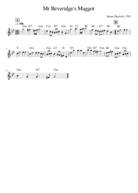 Mr Beveridge's Maggot