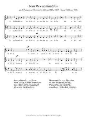 Jesu! Rex admirabilis