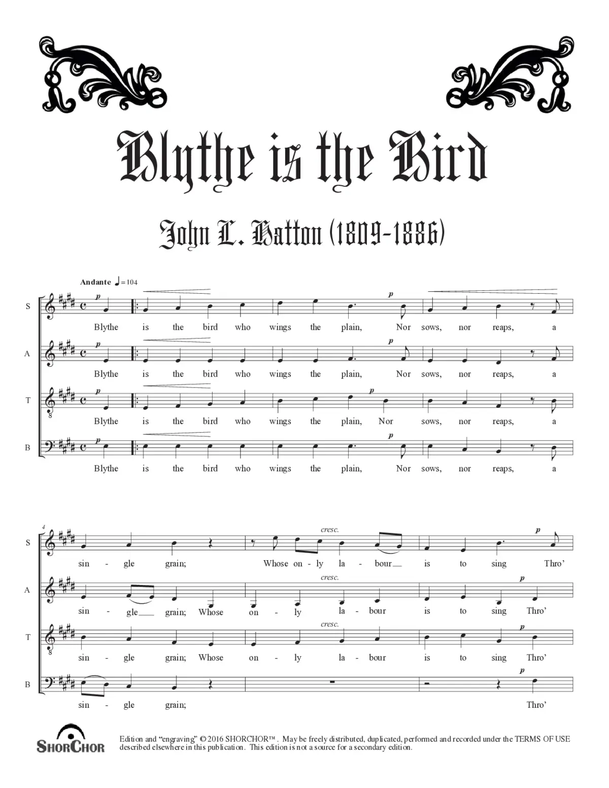 Blythe is the bird - Page 1