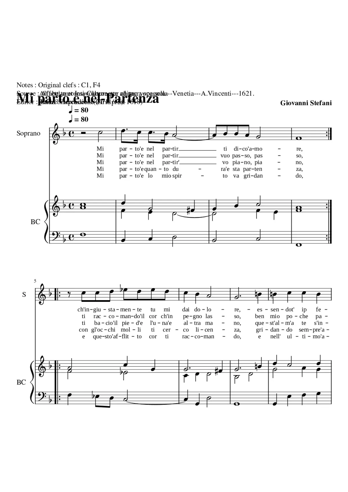 Mi parto - Partenza - Page 1