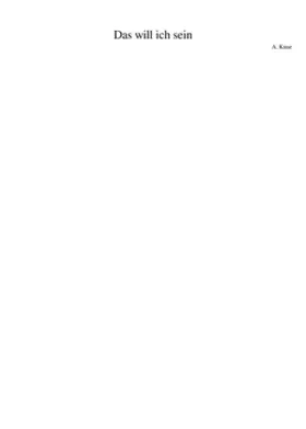 Das will ich sein (Level Up!)