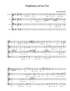 Stephanus servus Dei