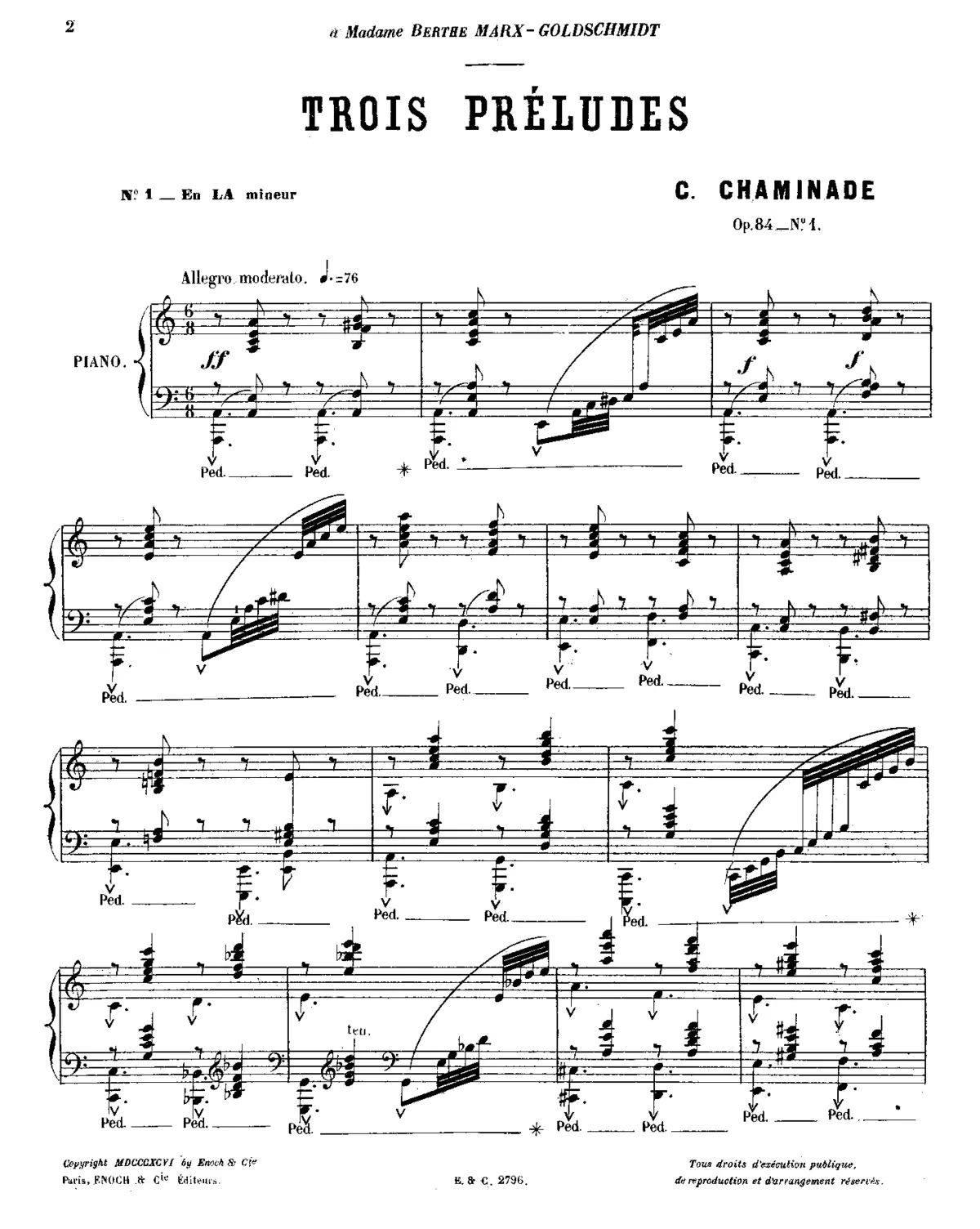 3 Préludes - Page 1