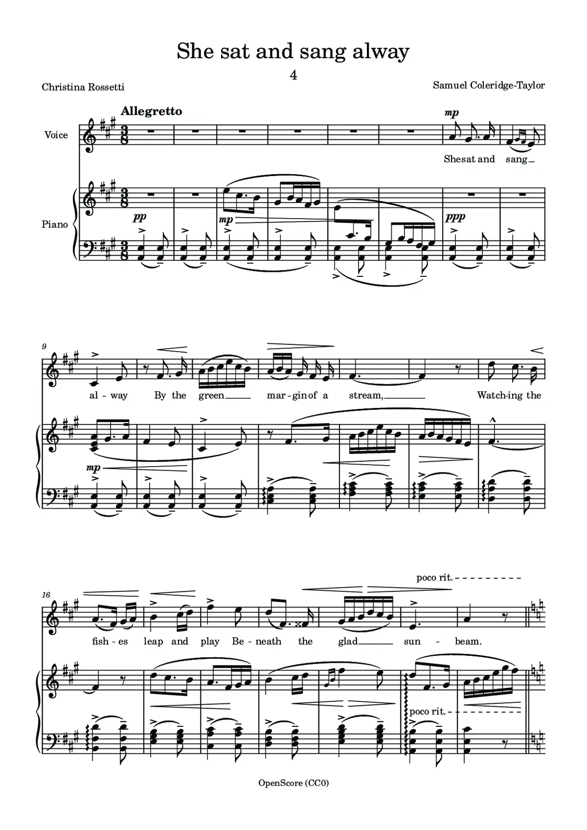 She sat and sang alway - Page 1