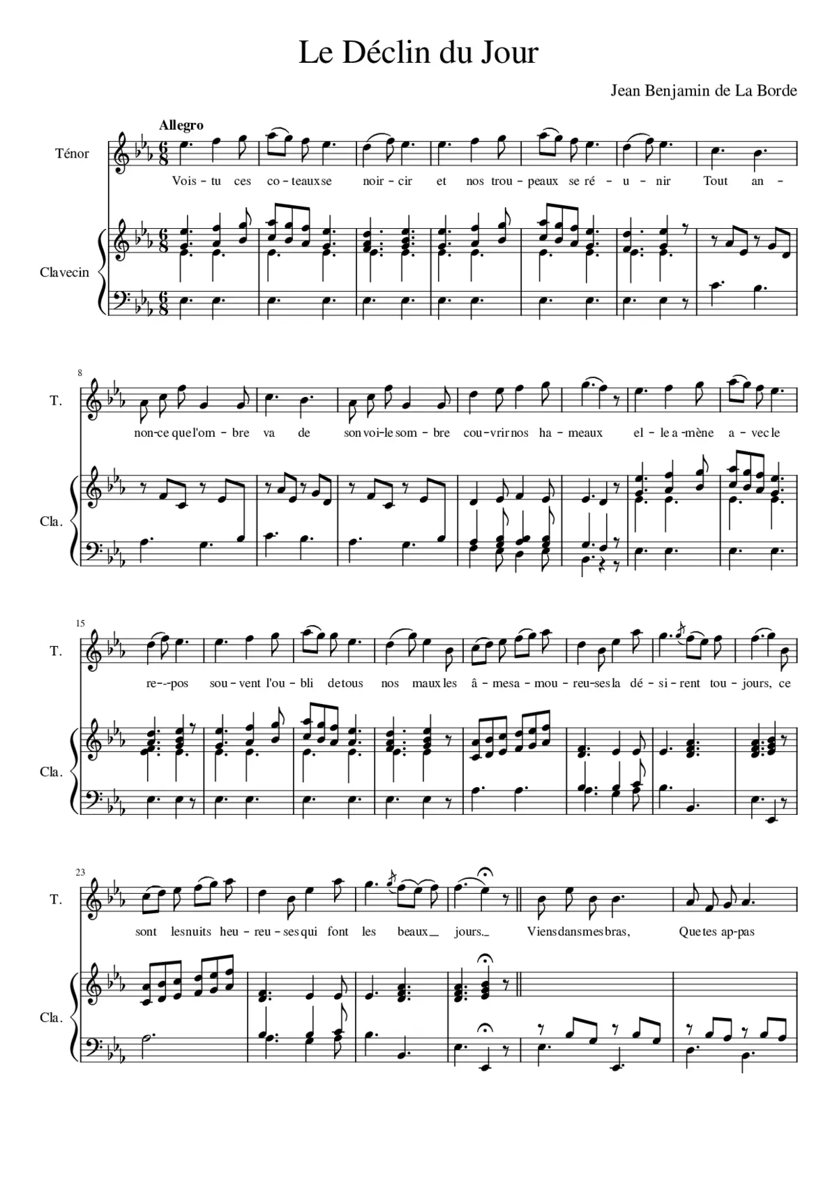 Le Déclin du Jour - Page 1