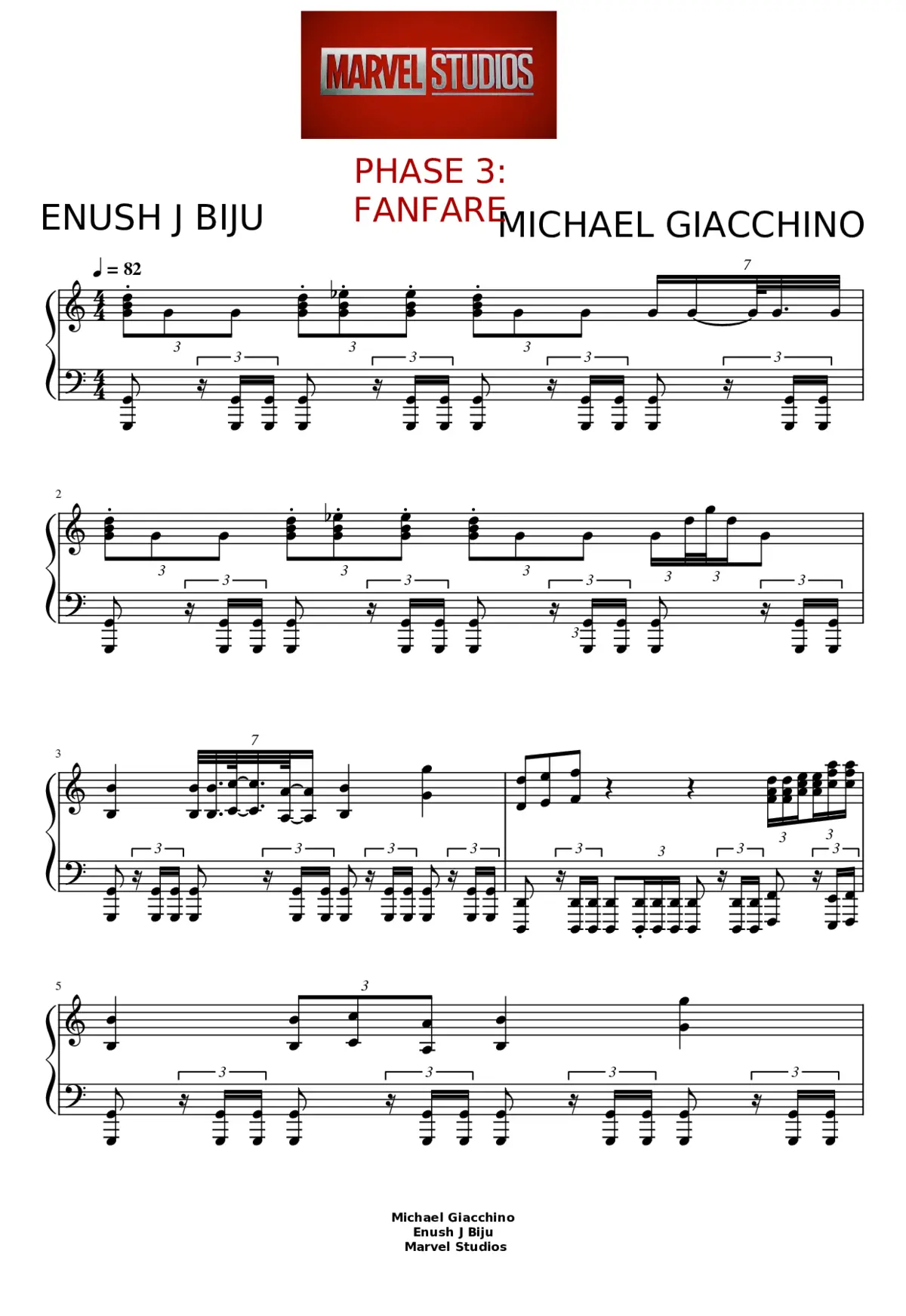 Marvel Studios Fanfare - Page 1