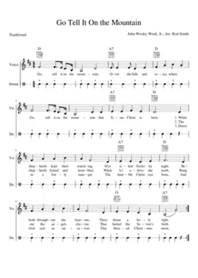 go tell it on the mountain