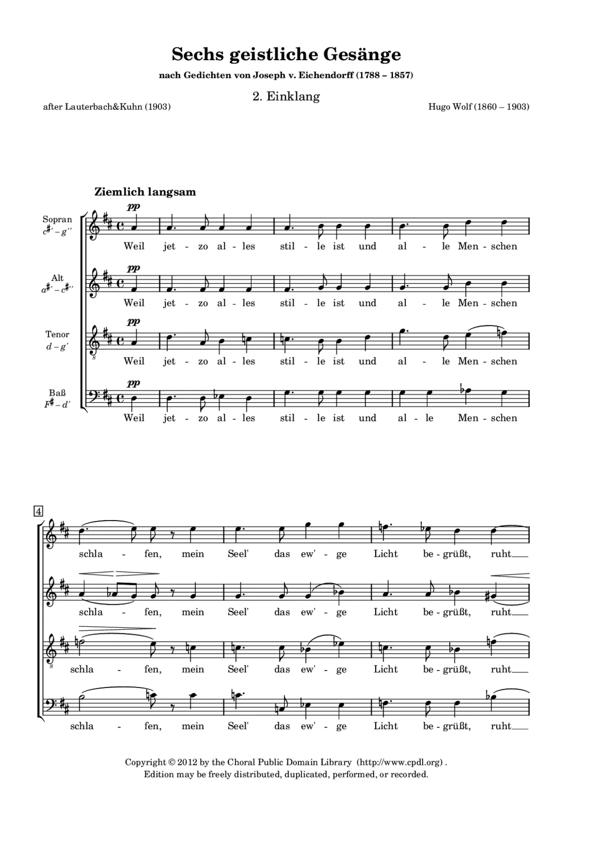 Einklang - Page 1