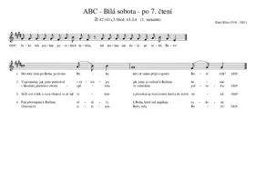ABC - Bílá sobota - po 7. čtení