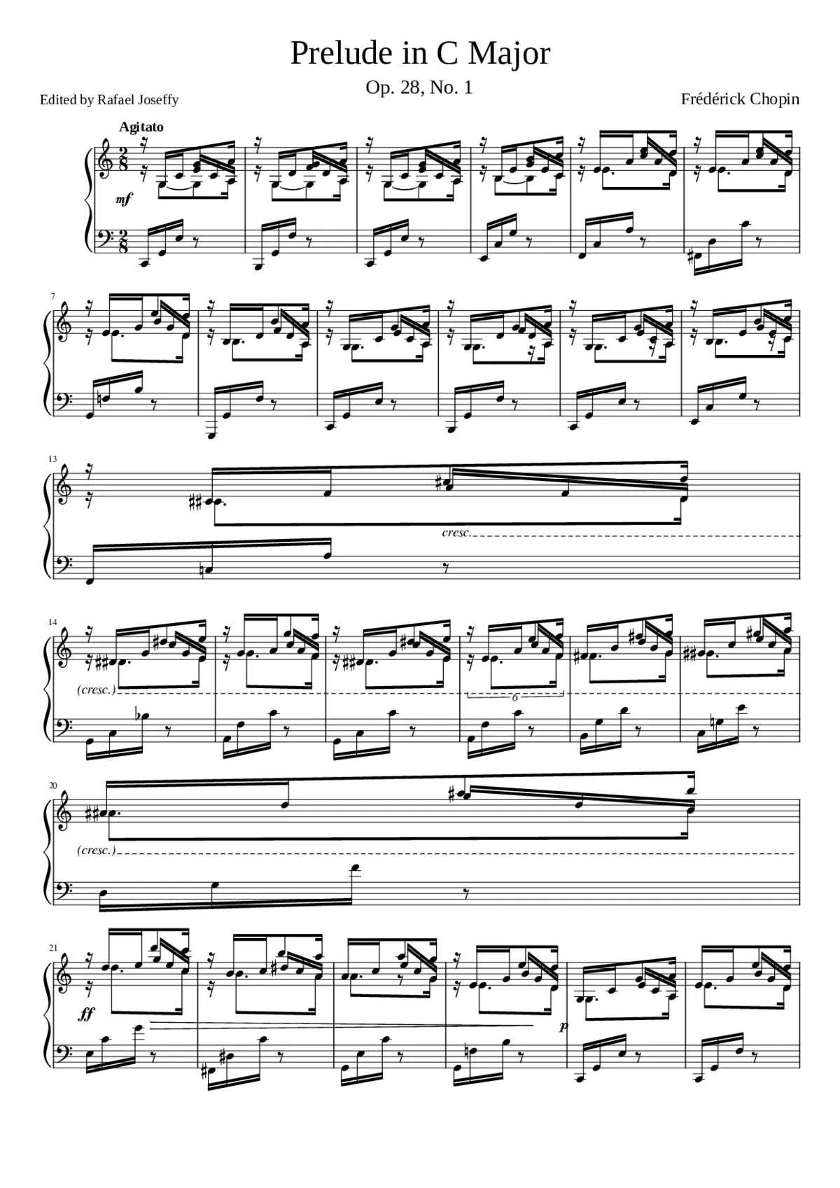 Preludes Op.28 - Page 1