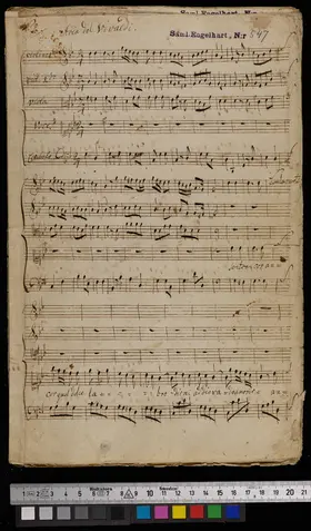 Sento ancor quel dolce labbro, RV 749.25